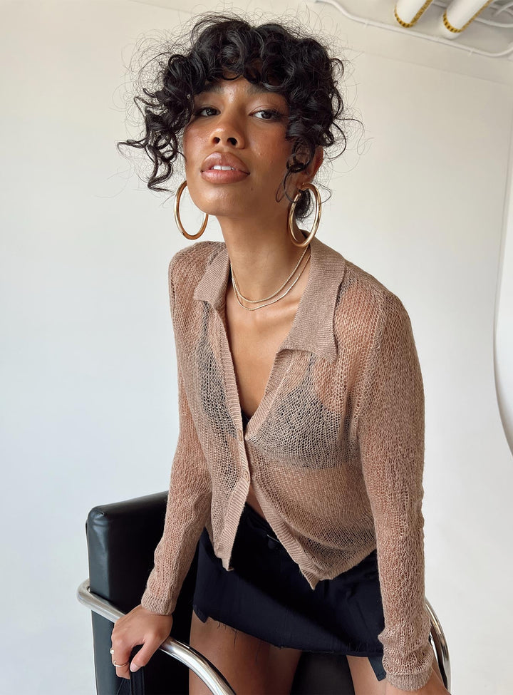 Mariam Shirt Brown