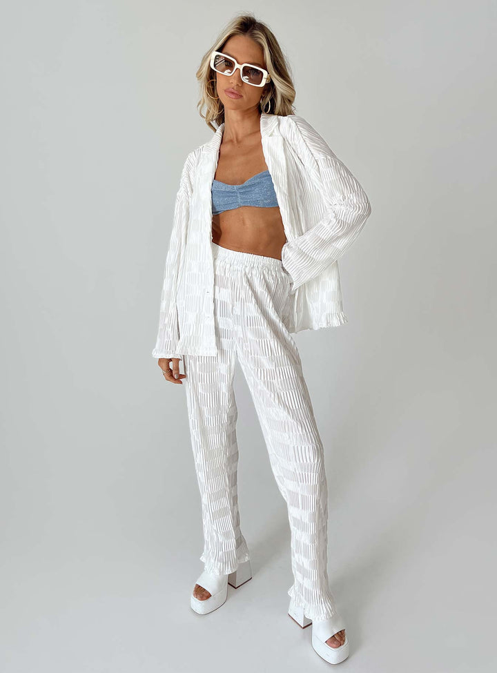 Lila Set White