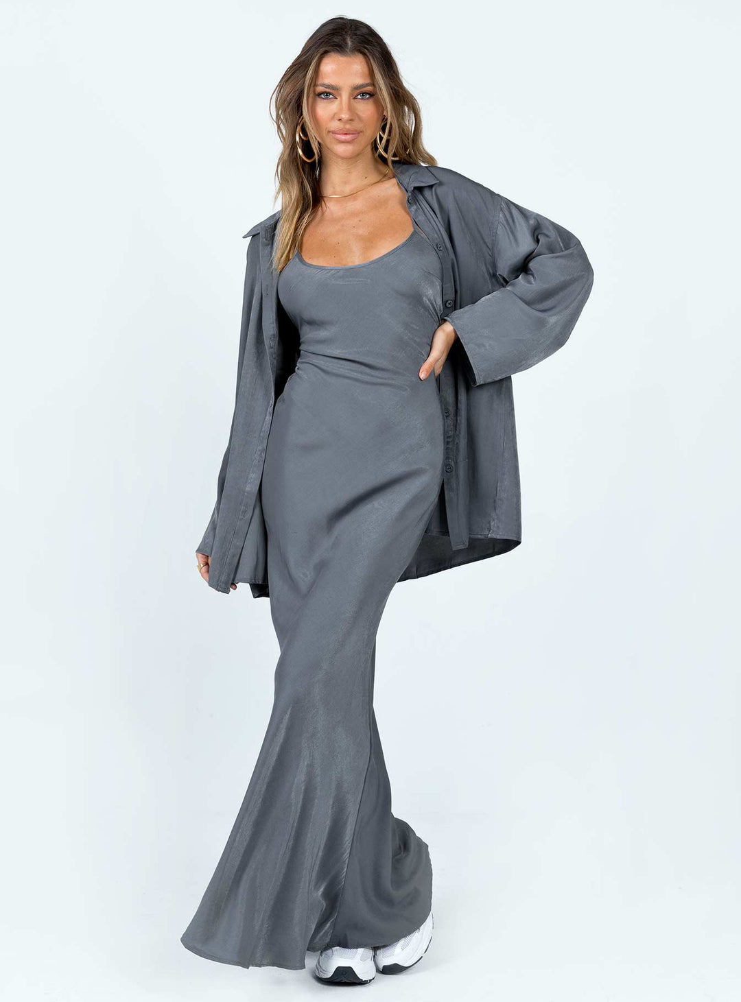Set Callie Maxi Grigio