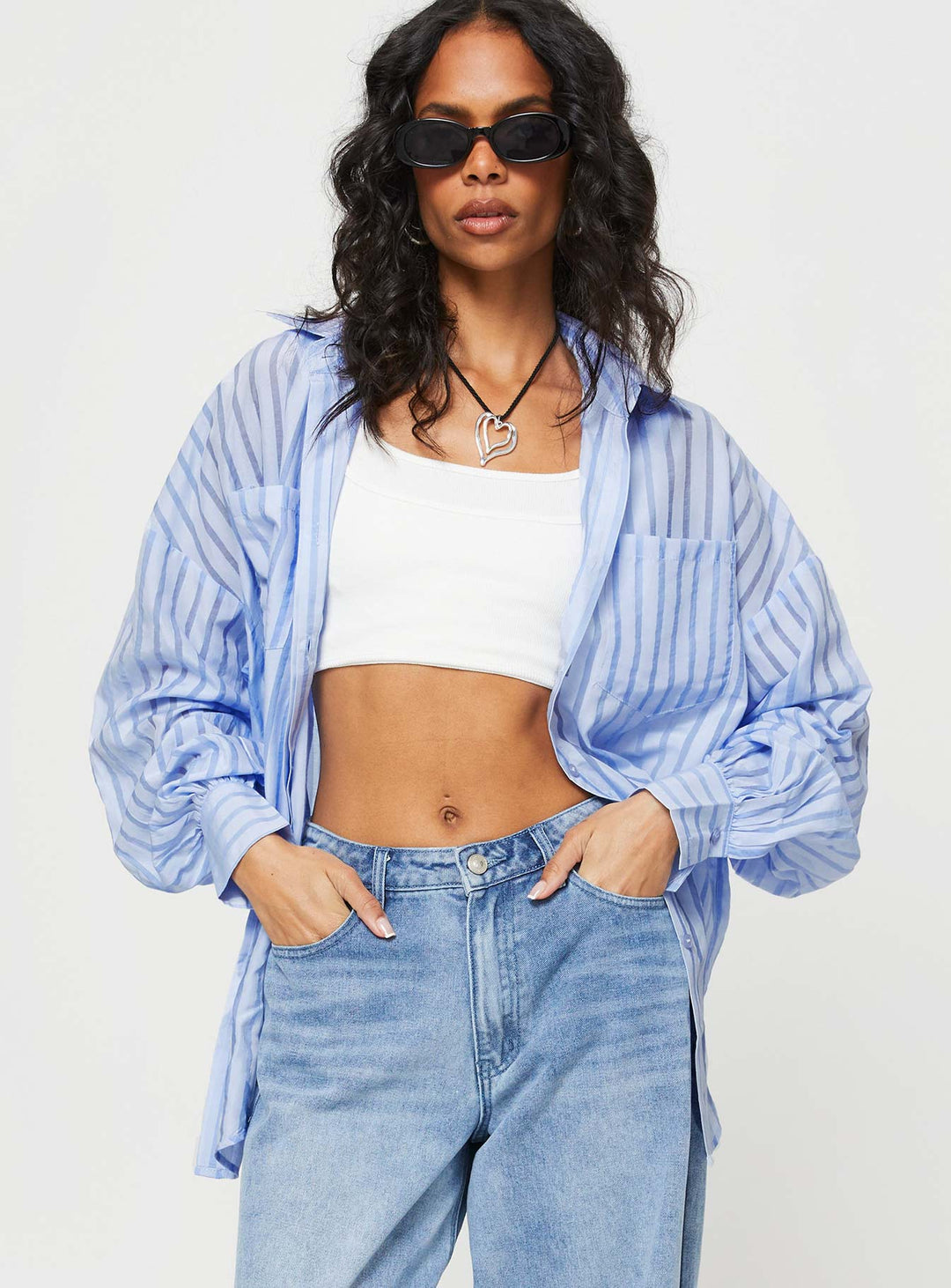 Camicia Swindon blu