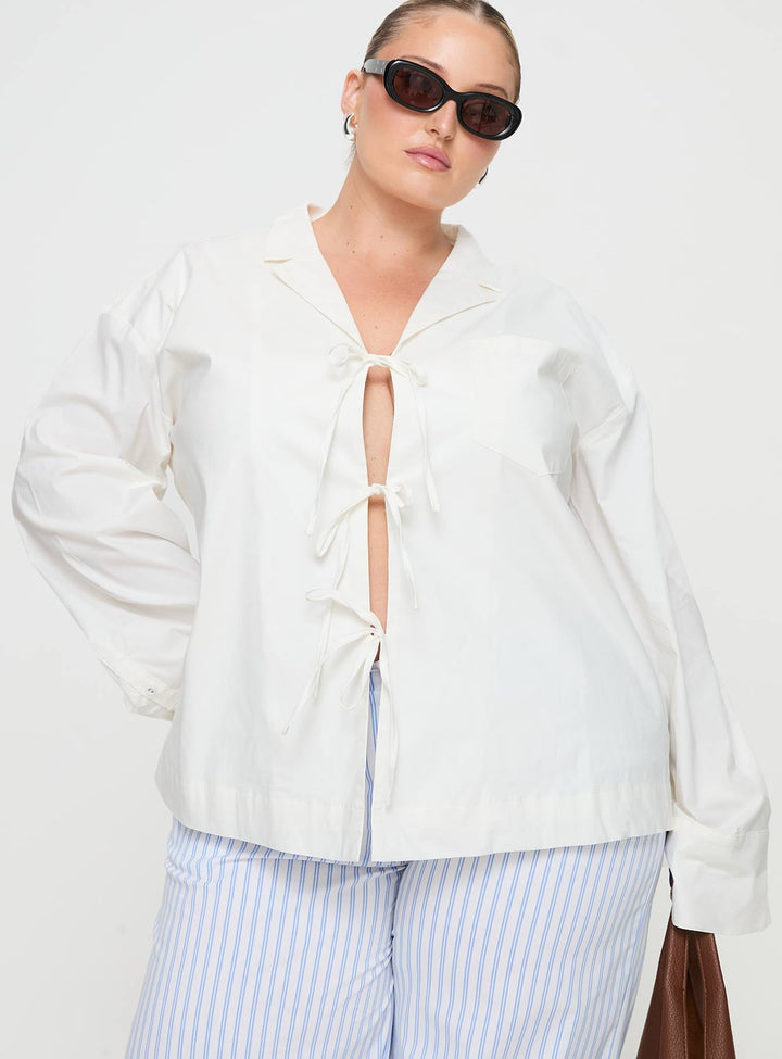 Camicia Spiri White Curve