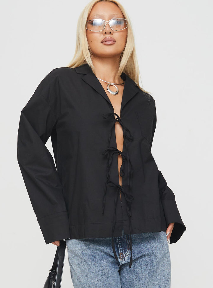 Camicia Spiri nera
