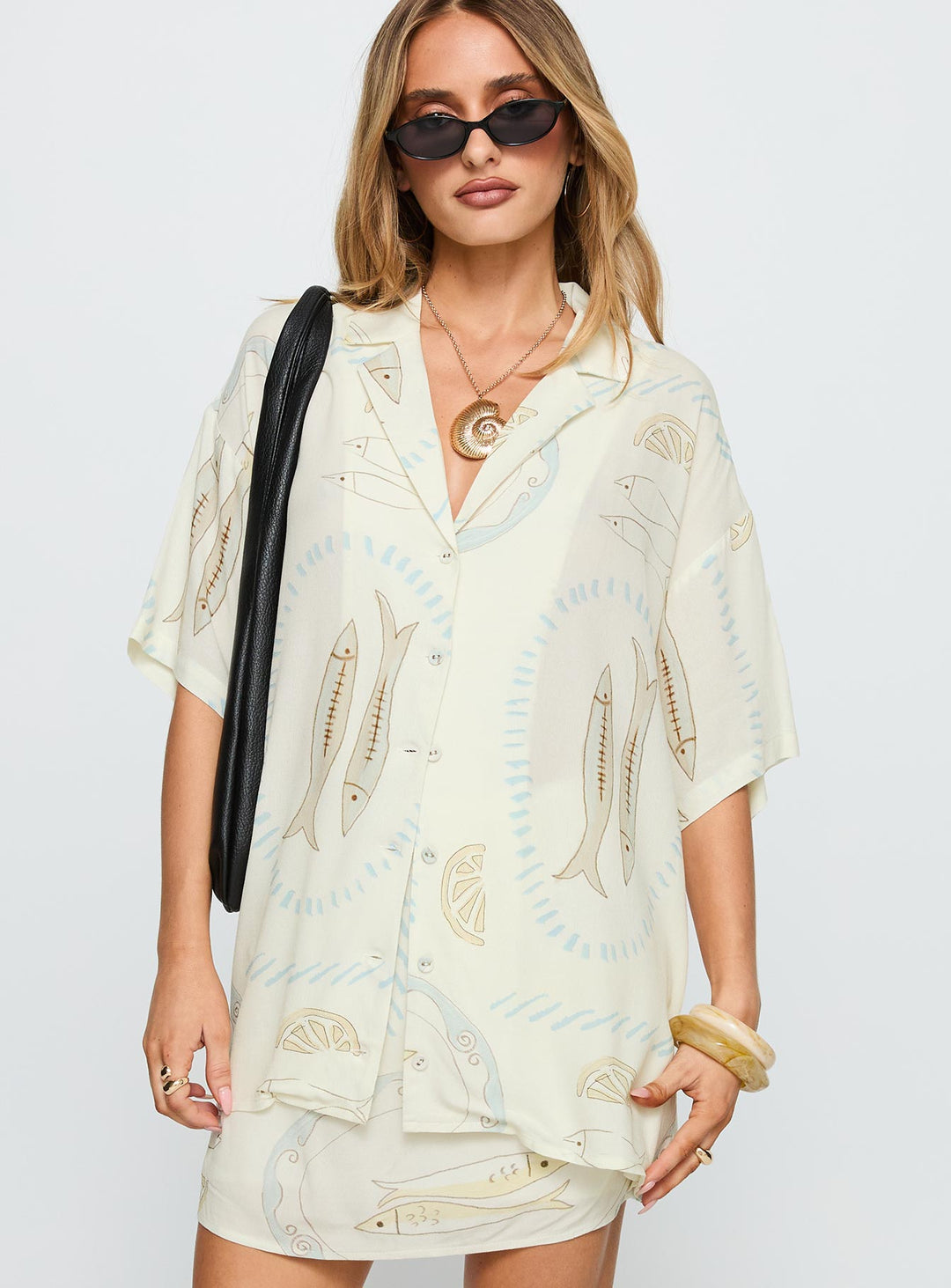 Camicia Caraliia Crema