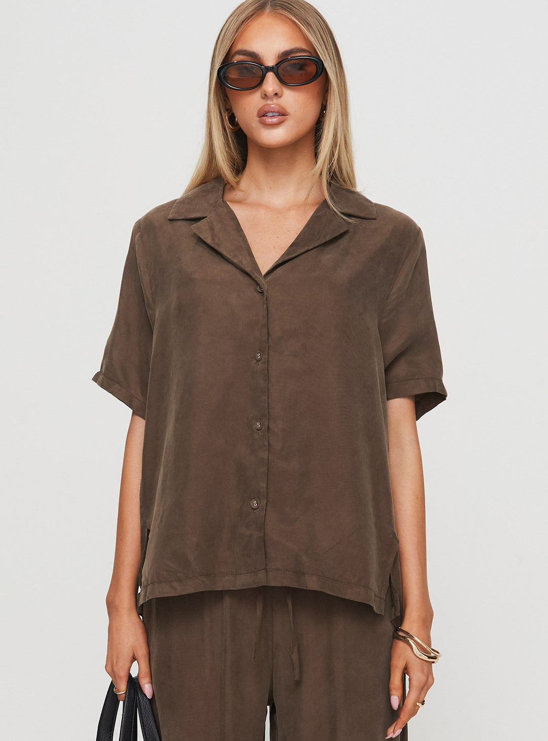 Camicia Tranquilis Marrone