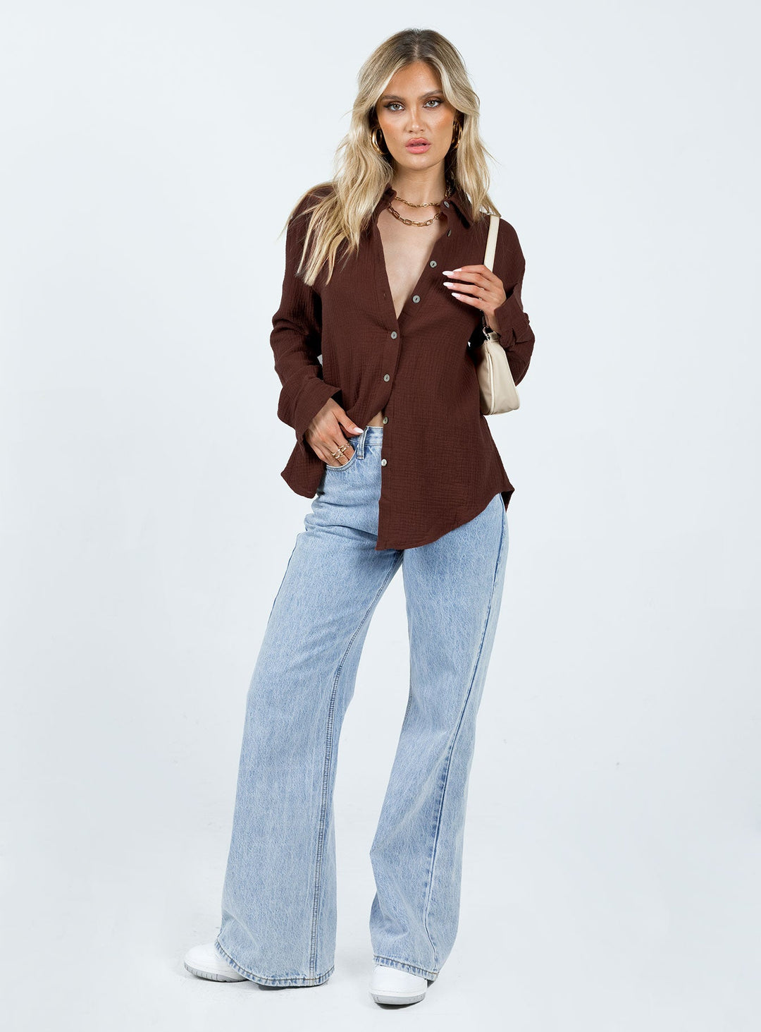 Mahalia Shirt Brown