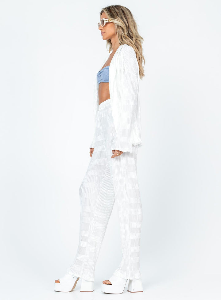 Lila Set White
