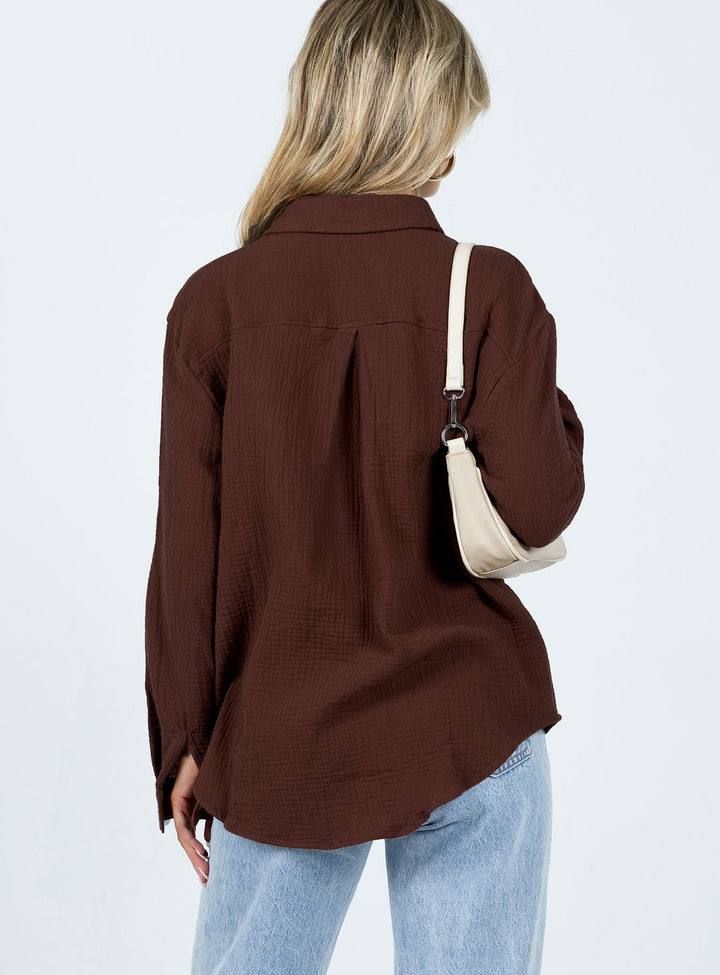 Mahalia Shirt Brown