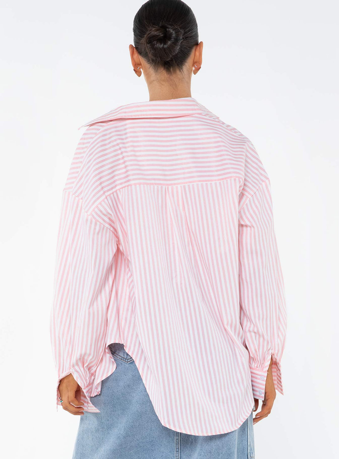 Camicia Swindon a righe rosa