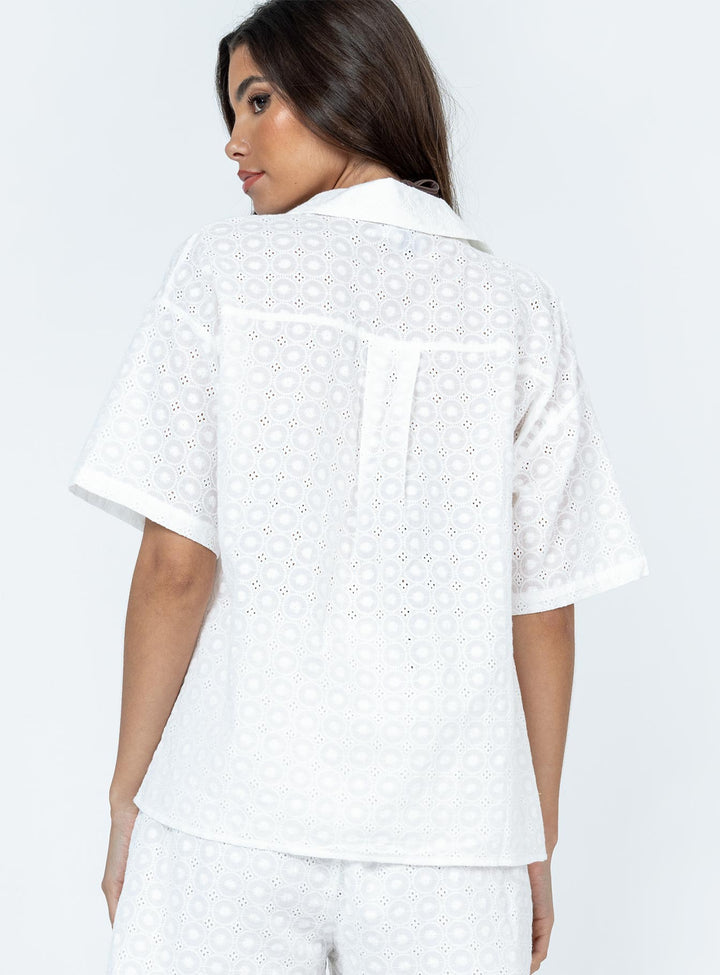 Anglais Away Shirt Ivory