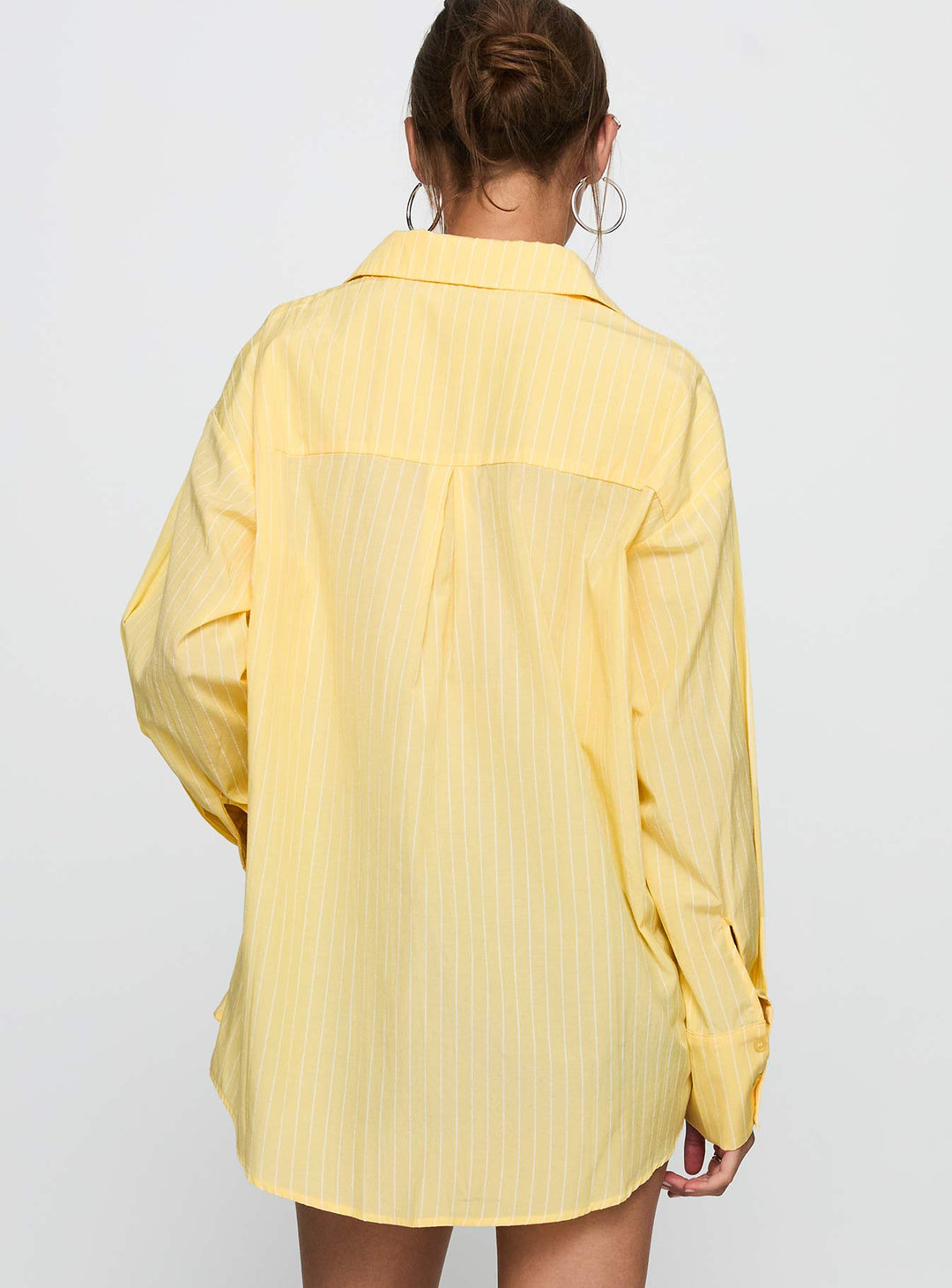 Maglia oversize a maniche lunghe Thousand Miles gialla
