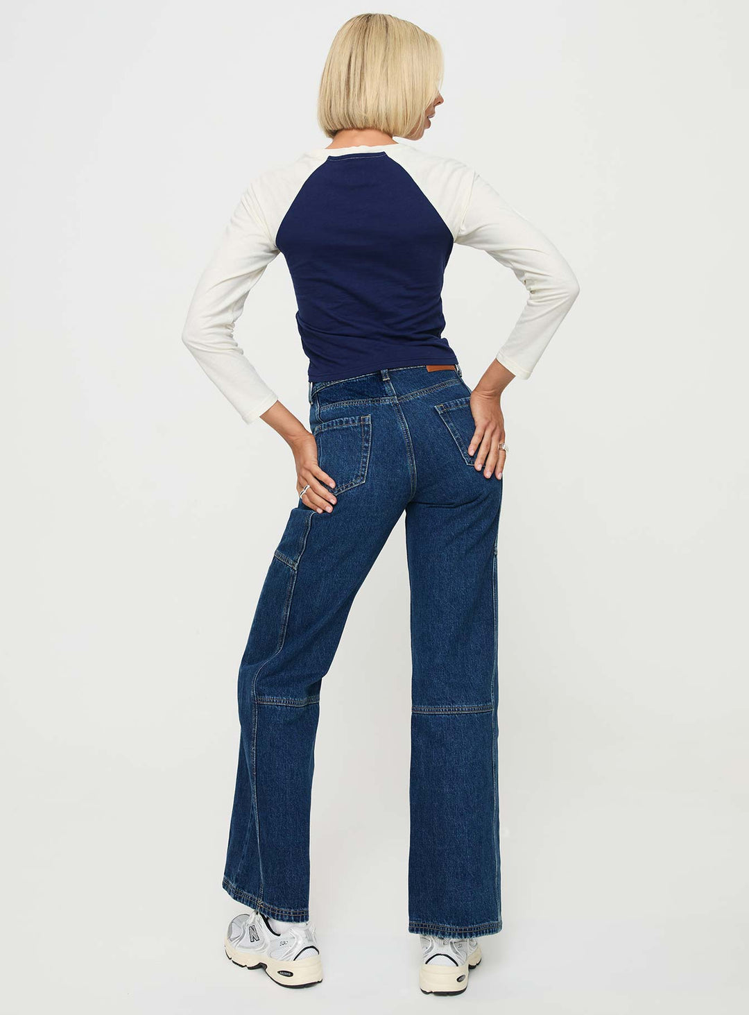 London 95 Long Sleeve Top Navy