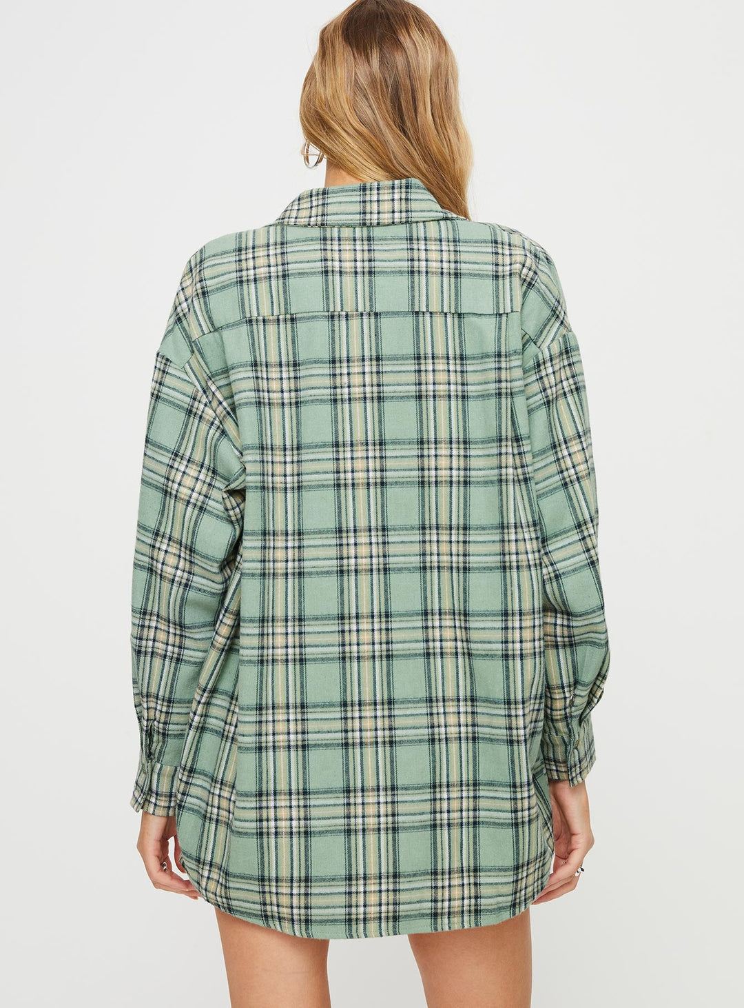 Camicia Tollen a quadri verde scuro 