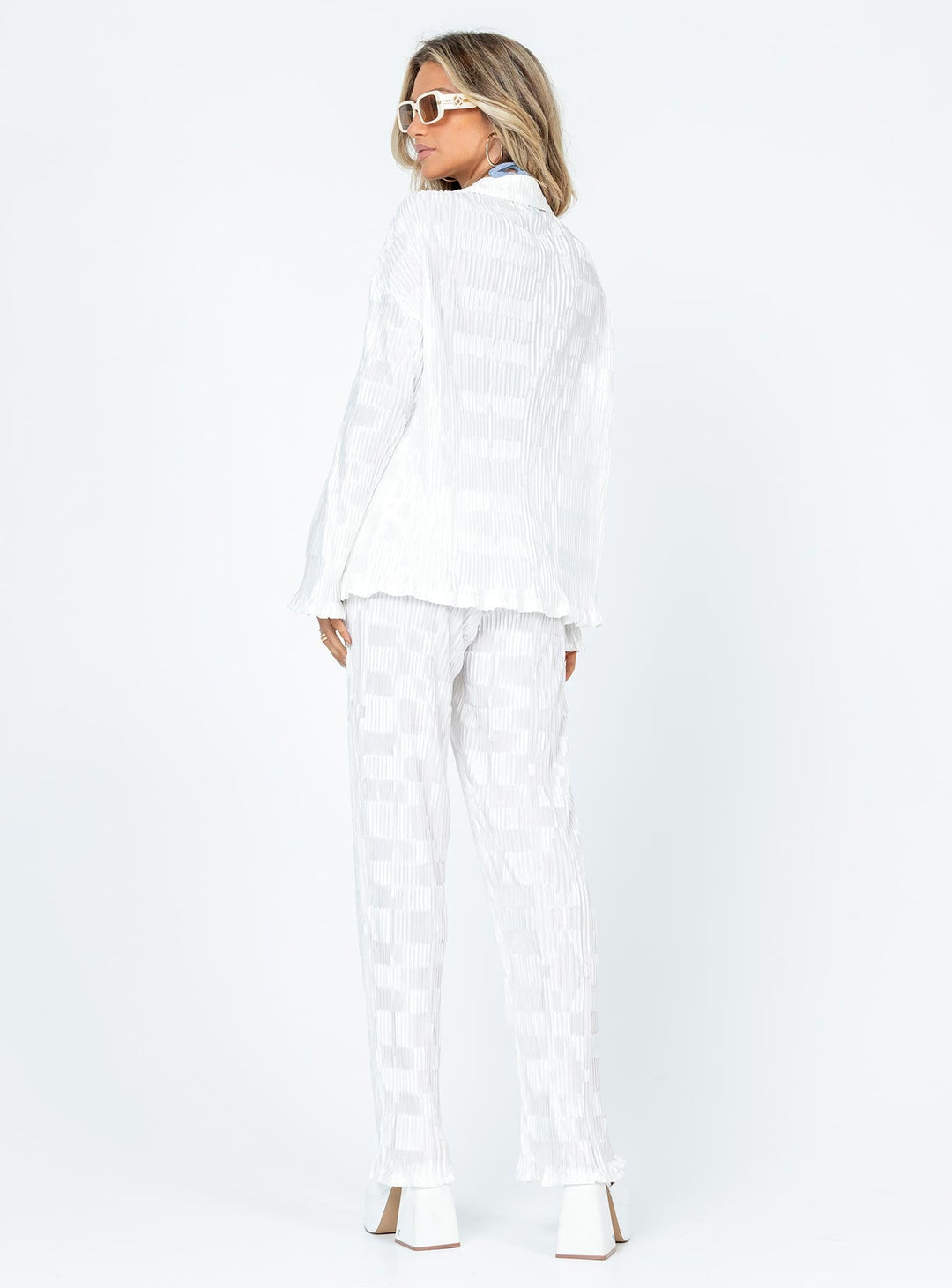 Lila Set White