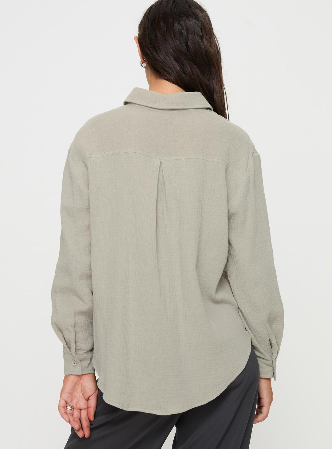 Mahalia Shirt Light Grey