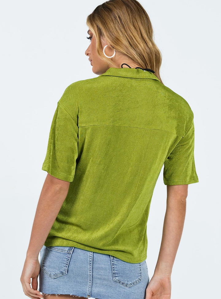 Misha Shirt Green