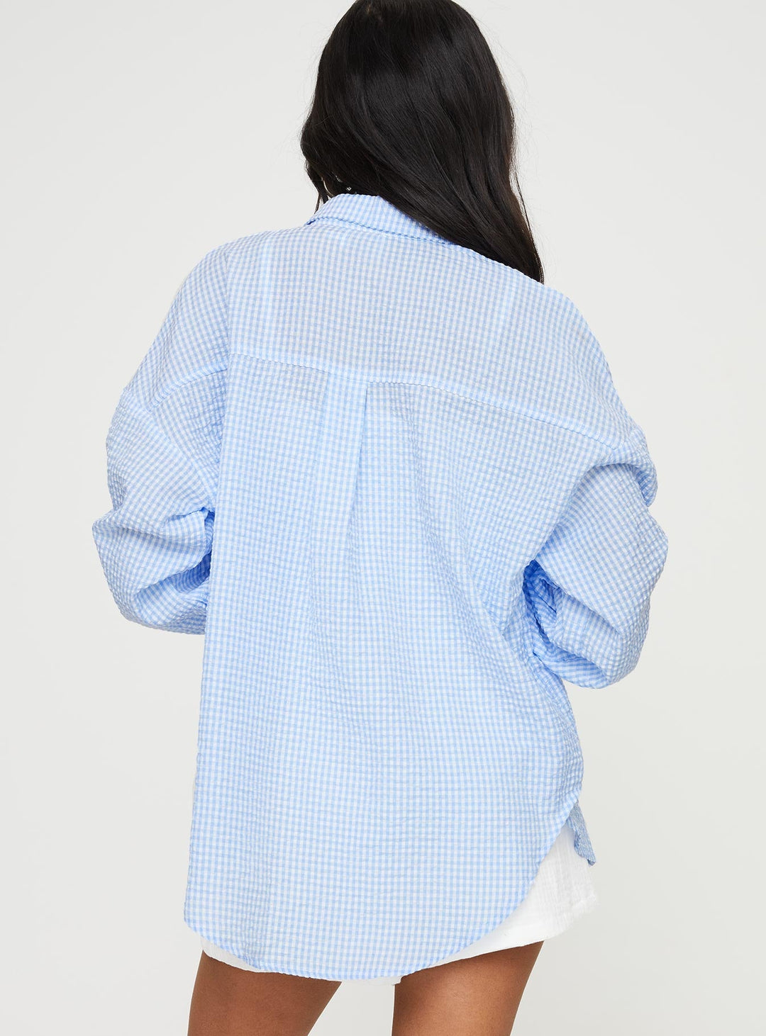 Lindford Shirt Textured Blue