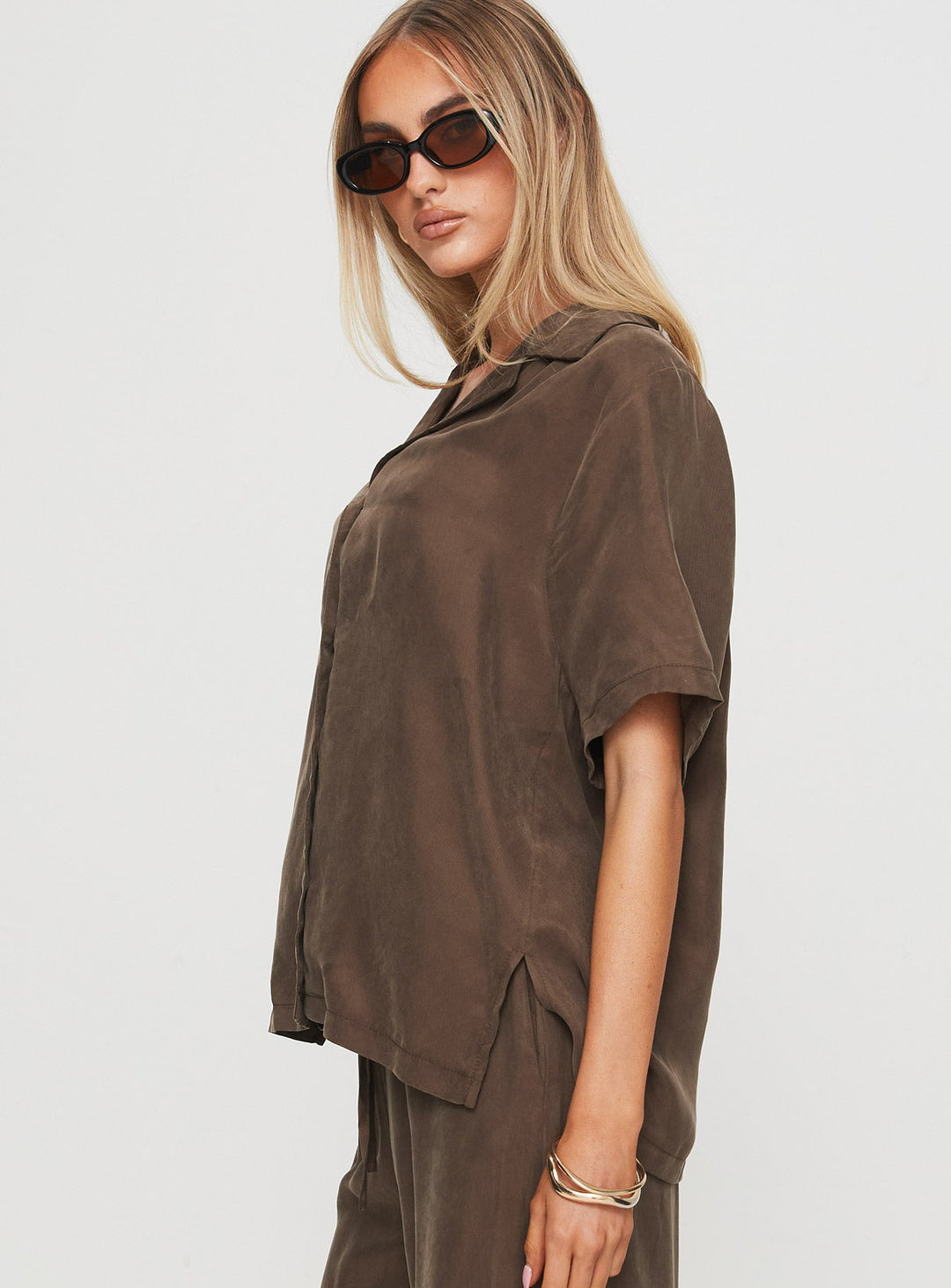 Camicia Tranquilis Marrone