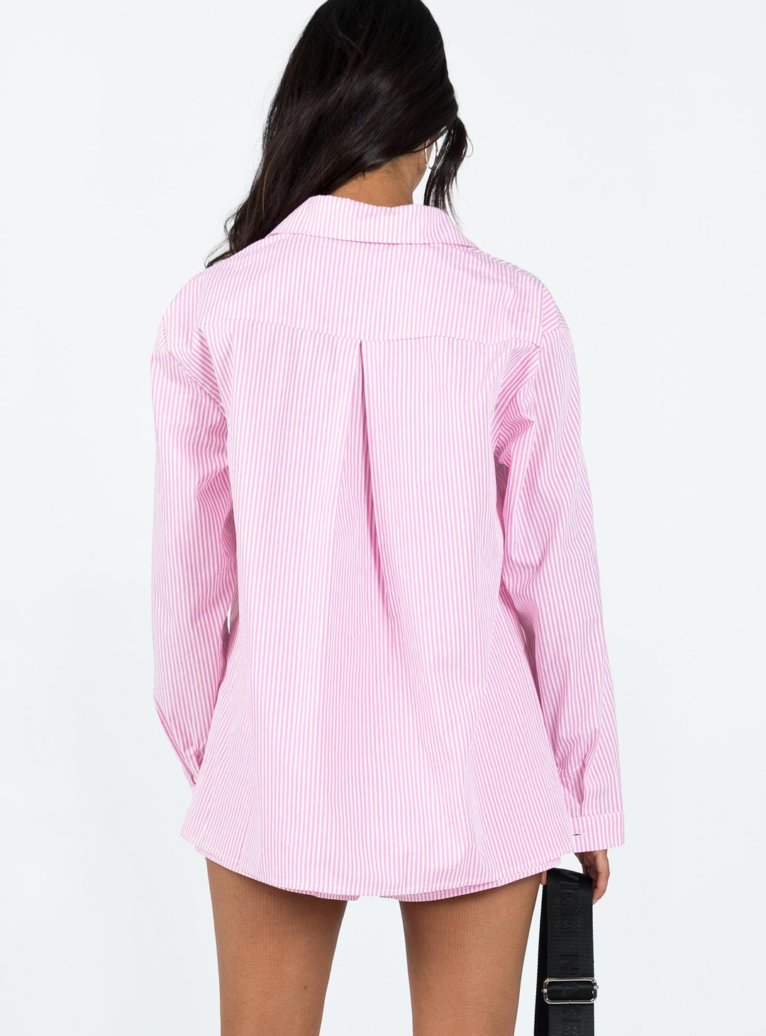 Il set Chloe a righe rosa a basso impatto 