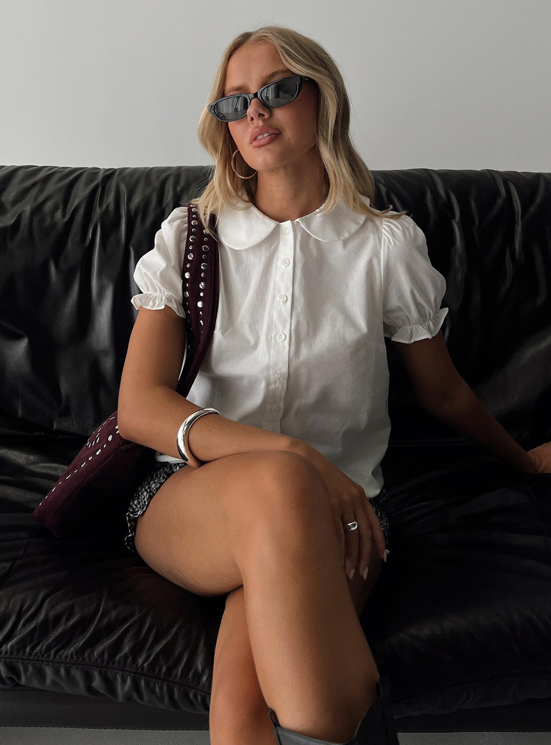 Neverland Blouse Top White