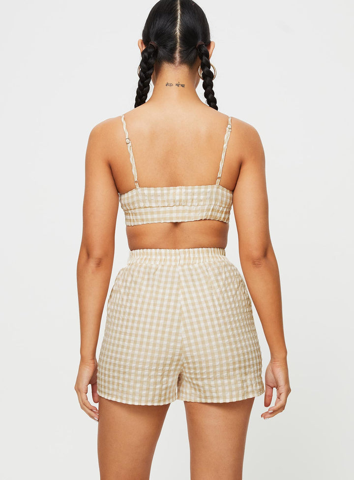 Lillia Set Beige / White