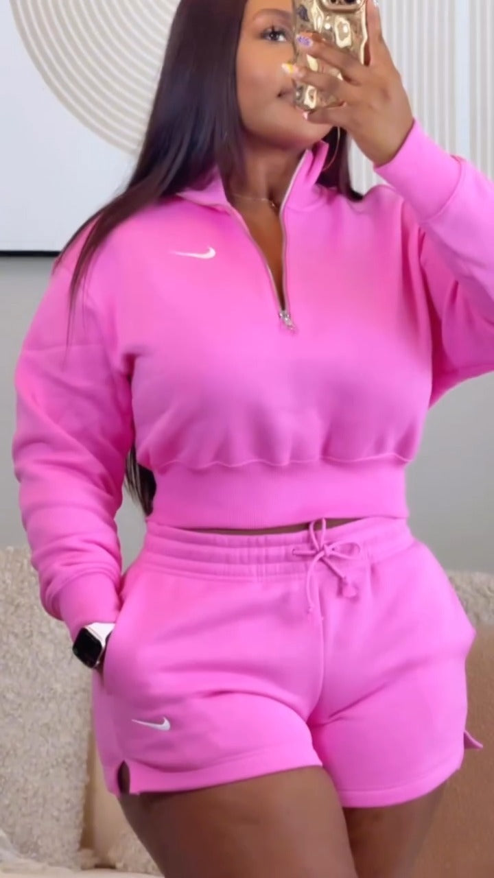 Nike Women's Pink Impact Set