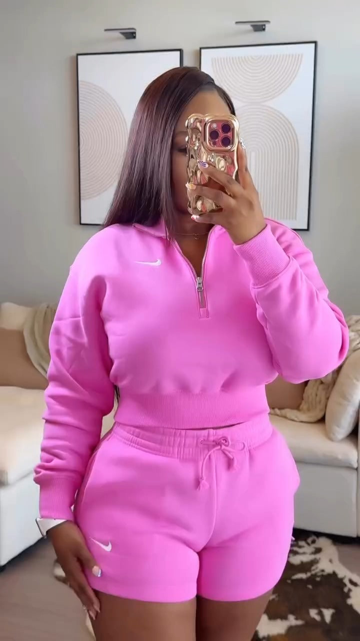 Nike Women's Pink Impact Set